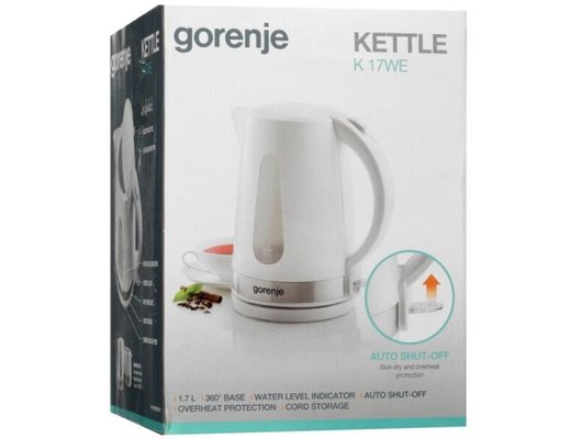 Чайник электрический GORENJE K17WE